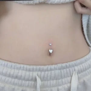 Piercing Stainless Steel Heart