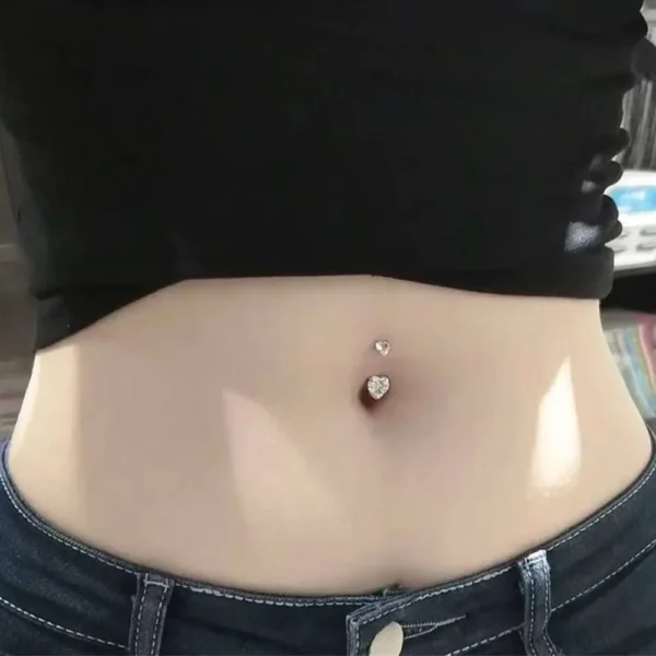 Piercing Stainless Steel Heart - Image 6