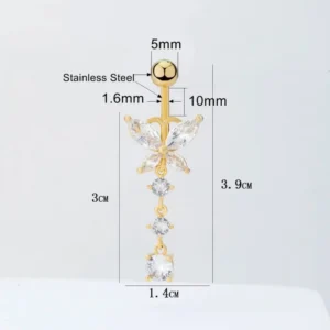 Piercing Zircon stones