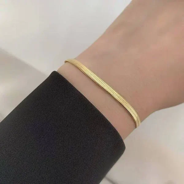 Pure Stainless Bracelet Serpent Back - Image 4