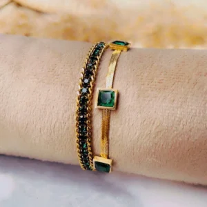 Set Jewelry 2 Bracelet Stainless Steel