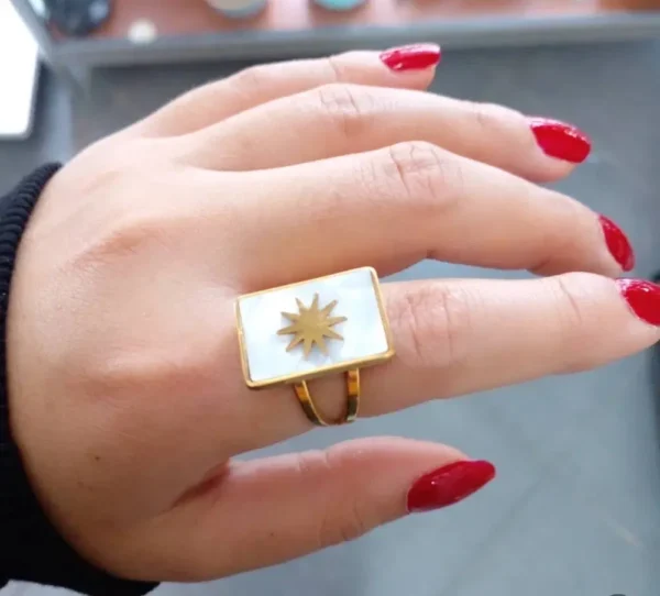 ring gold plated - Image 4
